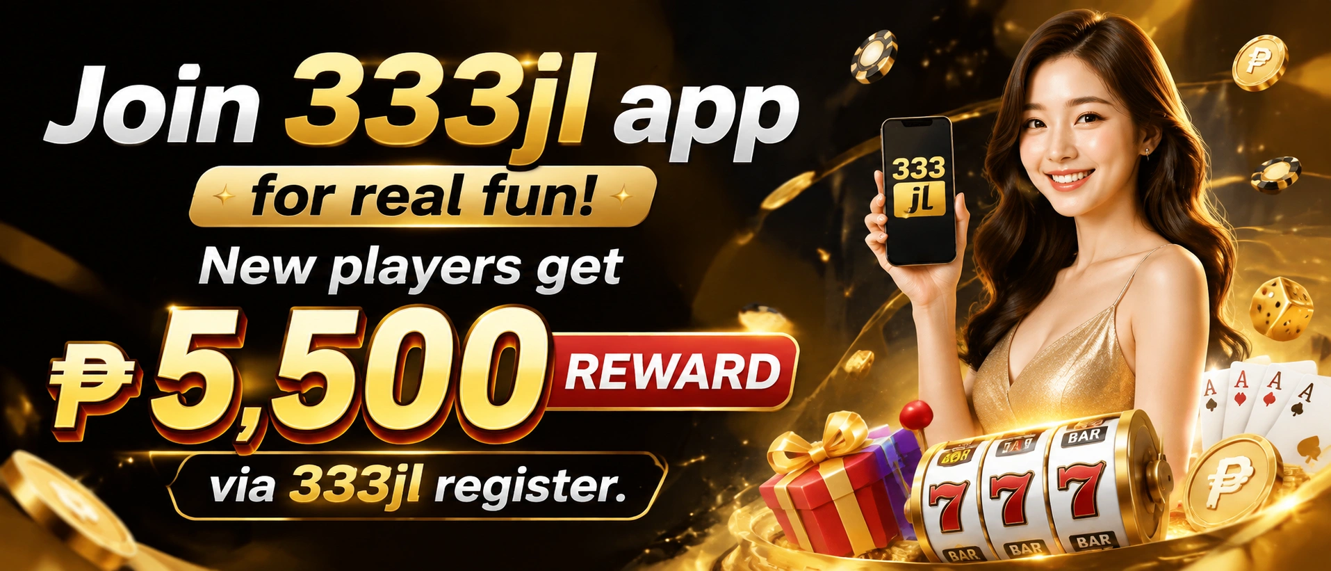 333JL mobile-first dashboard style banner